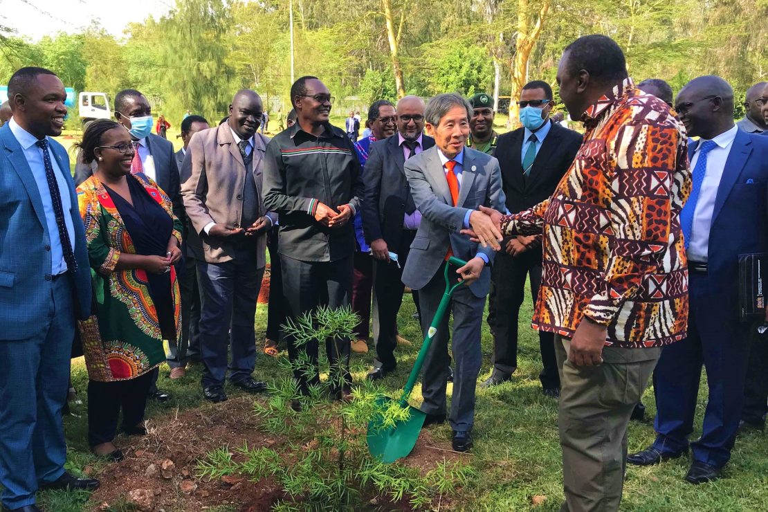 President of Kenya sets ambitious 30% target for forest cover by 2050 