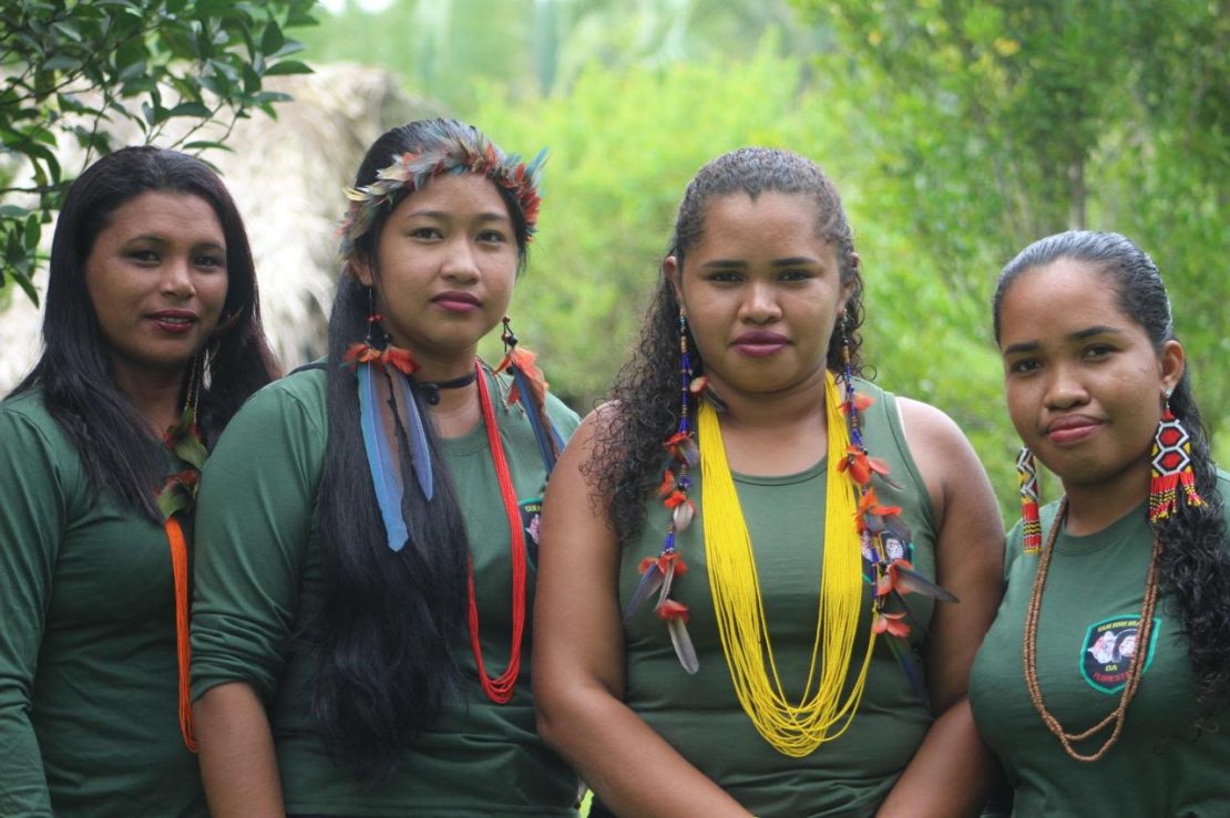 Indigenous women fighting flames and deforestation in Brazil