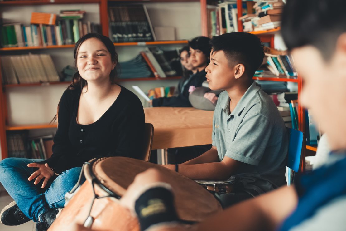 Taller de música en Uruguay