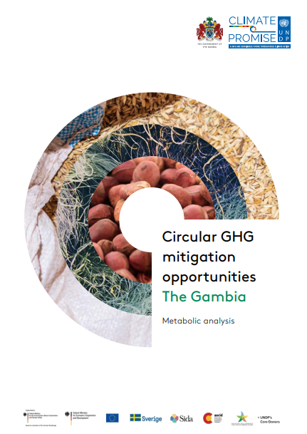 The Gambia : Circular GHG mitigation opportunities analysis report cover