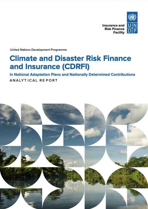 Cover for CDRFI National Adaptation Plans and NDCs