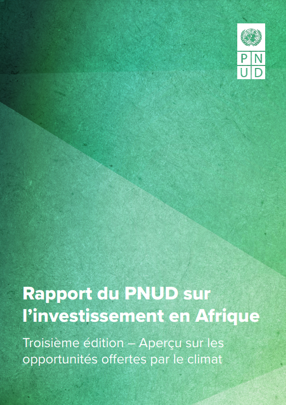 Rapport du PNUD sur l’investissement en Afrique Troisième édition – Aperçu sur les opportunités offertes par le climat