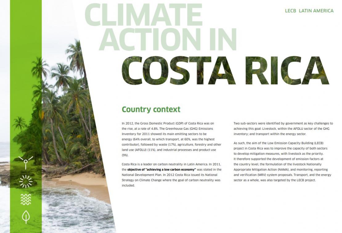 LECB Programme Impact and Results: Costa Rica