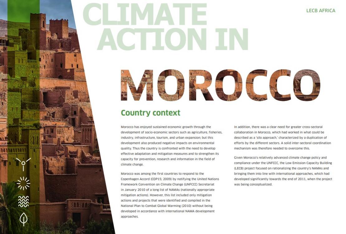 LECB Programme Impact and Results: Morocco