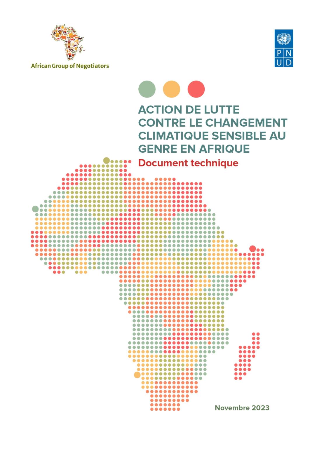 Action de lutte contre le changement climatique sensible au genre en Afrique