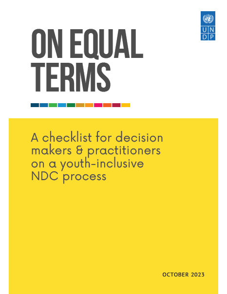 On Equal Terms: A Checklist for Decision Makers and Practitioners on a Youth-Inclusive NDC Process