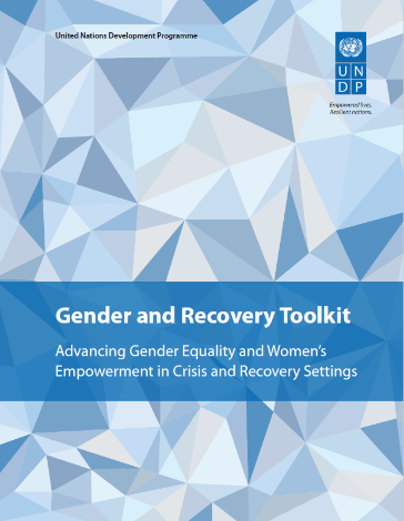 UNDP Gender and Recovery Toolkit