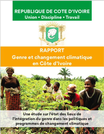 Genre et changement climatique en Cote d'Ivoire