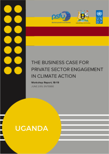 Uganda Business Case for Climate Action WS Report