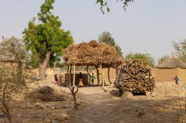 Children playing in their village in Cameroon