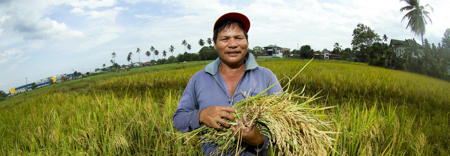 Un agriculteur à Mindanao, Philippines, 2017