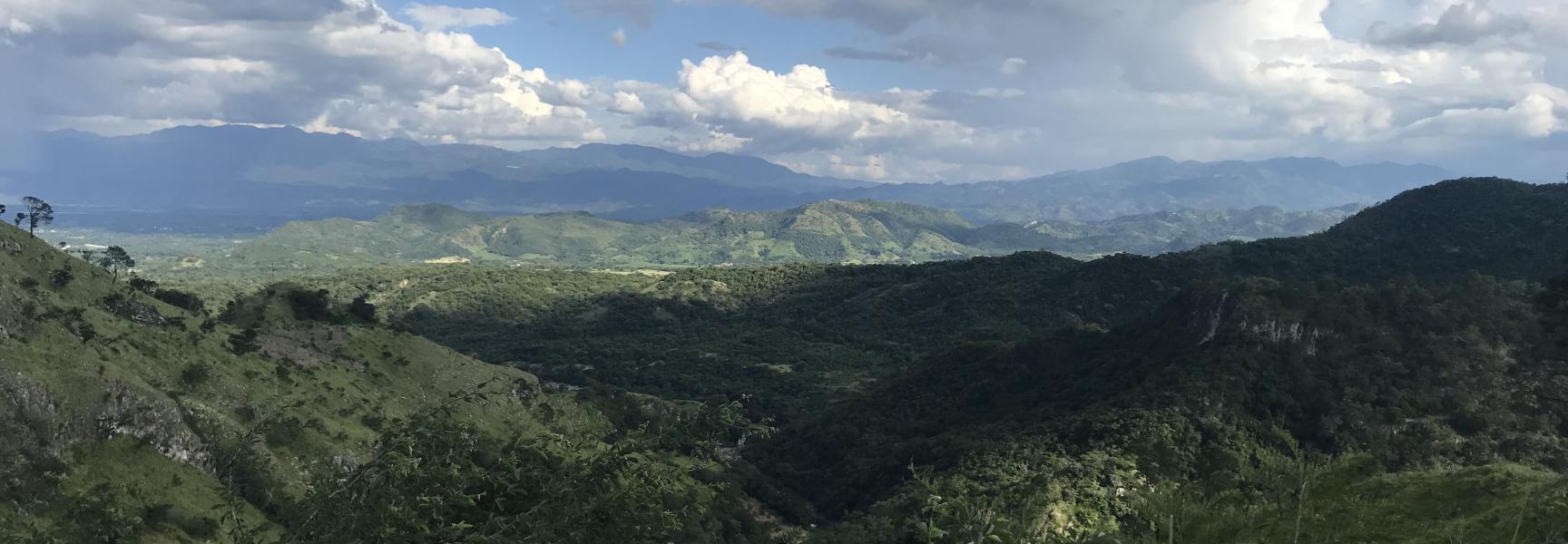 Paysage du Honduras