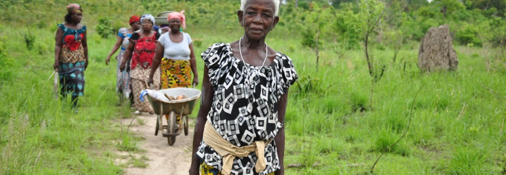 Women farmers in Côte d'Ivoire