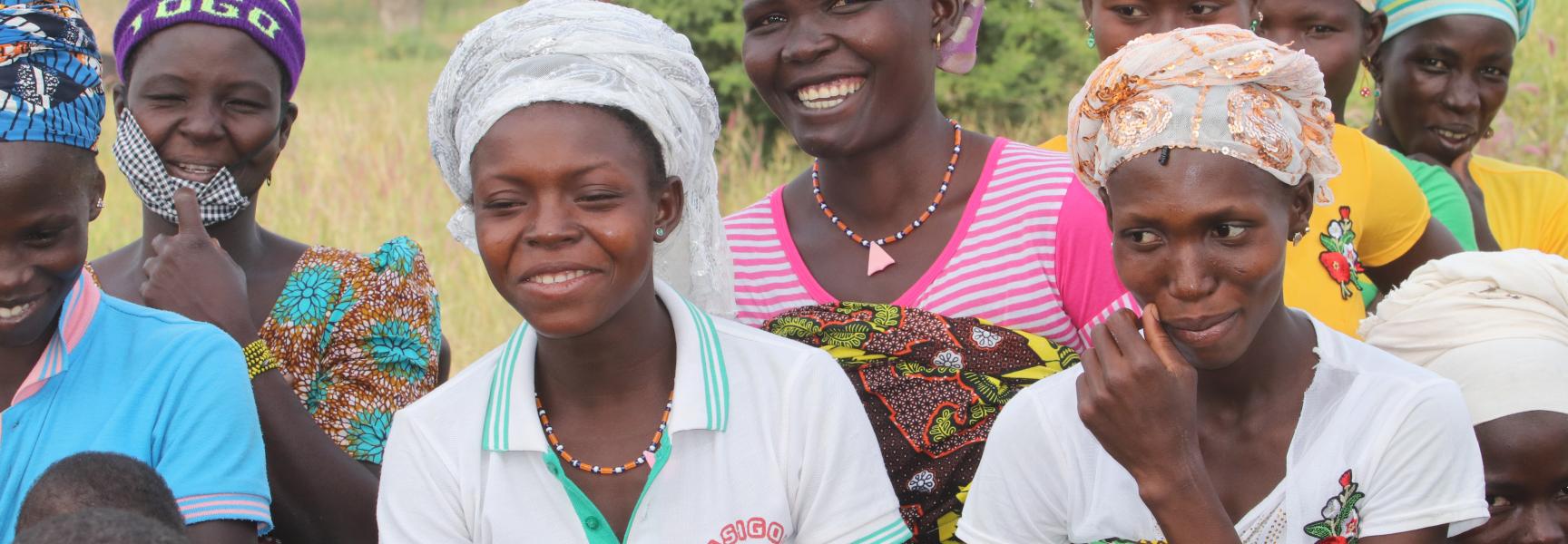 Des femmes du Togo qui rient ensemble