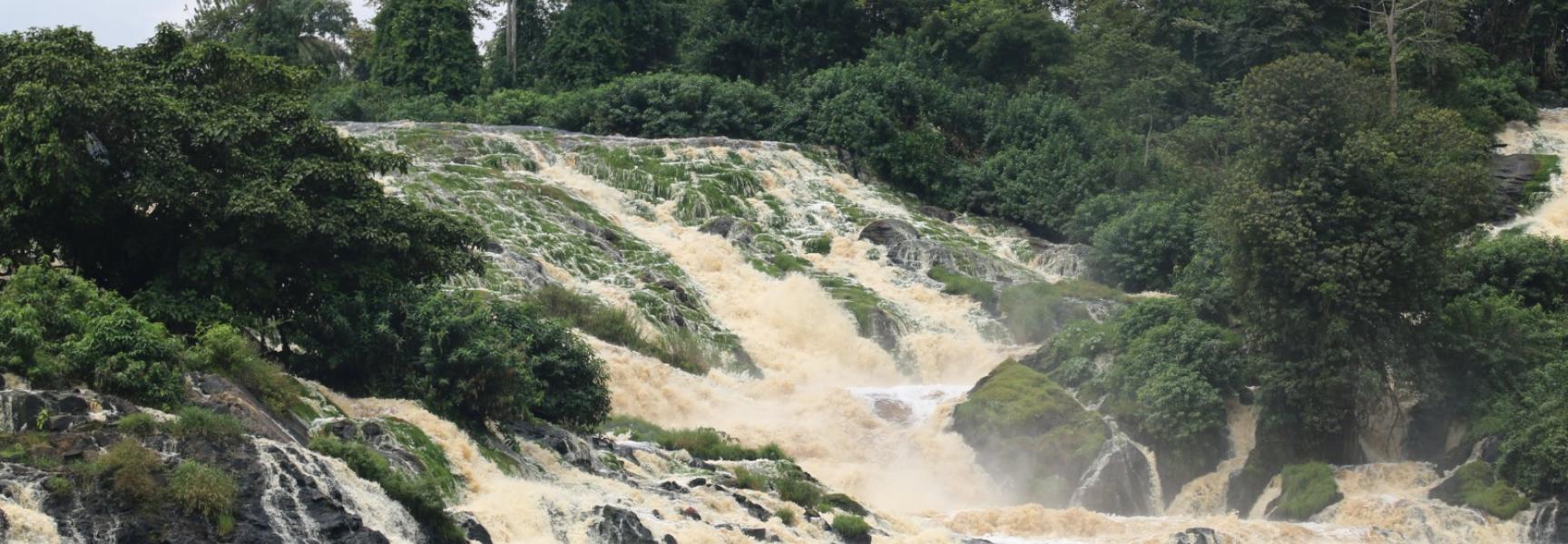 Waterfalls in Gabon